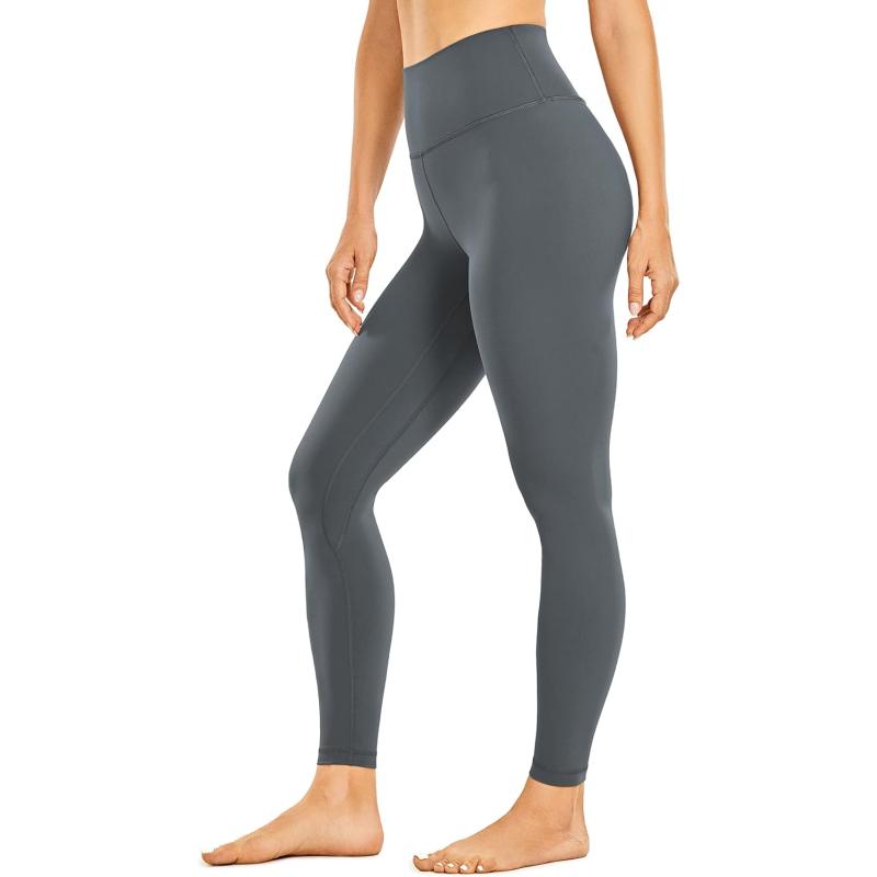 CRZ YOGA Womens Brushed Naked Feeling Workout Leggings 25 28 High