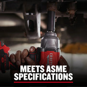 Photo of Craftsman brushless impact wrench, SKU CMMT16080, in use on automotive parts.
