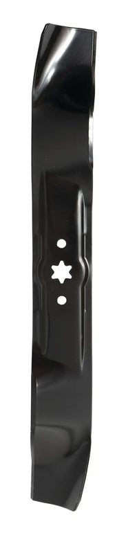 Craftsman lawn mower blade CMXGZAM110103 white background beauty shot top-down angle.