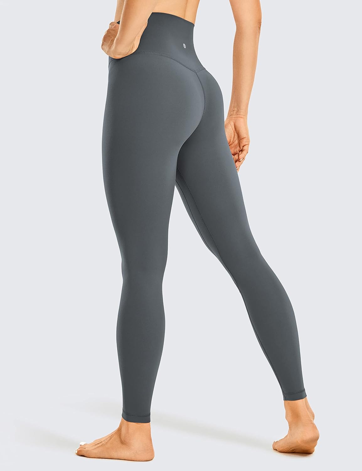 Crz Yoga Womens Brushed Naked Feeling Workout Leggings High Waisted Gym Compression