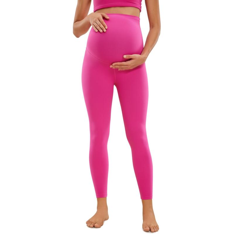 CRZ YOGA Womens Butterluxe Maternity Leggings Over The Belly 25 ...