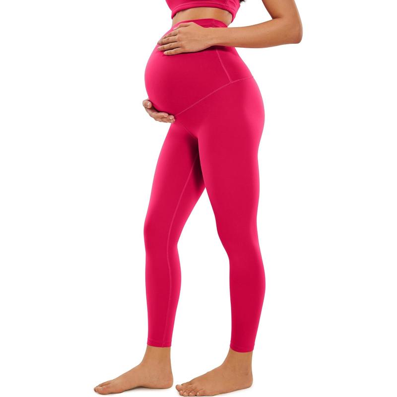 CRZ YOGA Womens Butterluxe Maternity Leggings Over The Belly 25 ...